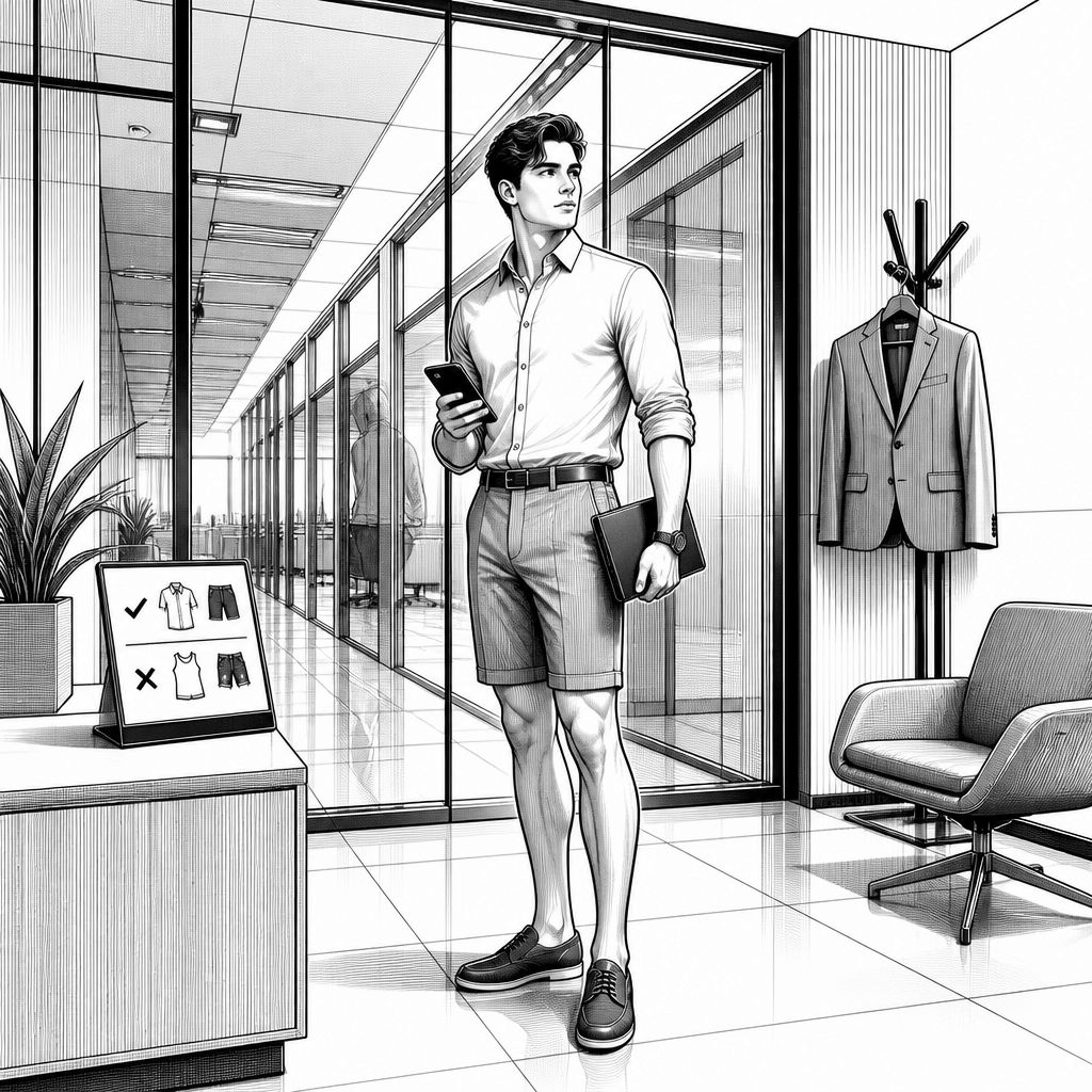Shorts im Büro: Wann Komfort Professionalität stärkt – und wann nicht Shorts im Büro: Wann Komfort Professionalität stärkt – und wann nicht