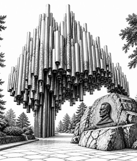 ai-sibelius-monument-steel-pipes