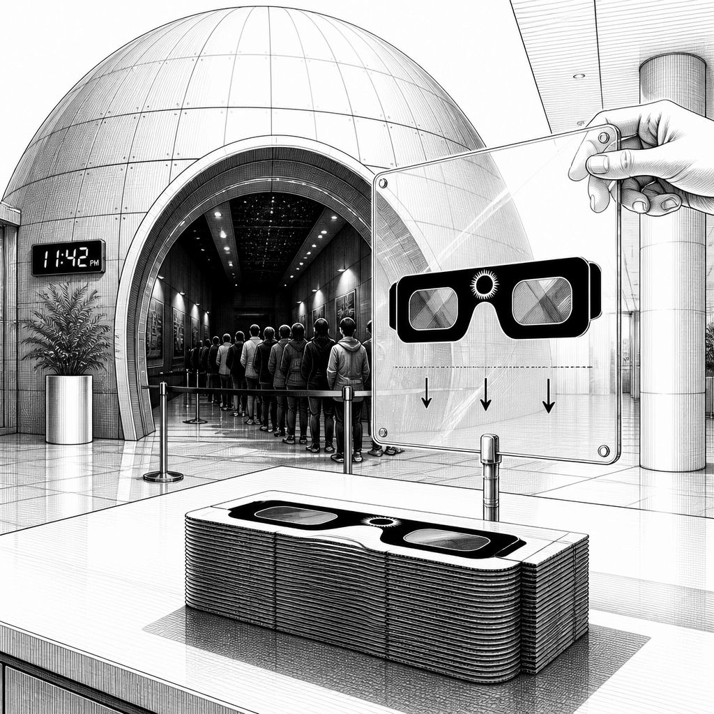 Sonnenfinsternisbrillen in Berlin knapp: kostenlose Ausgabe im Planetarium und Preise bei Kleinanzeigen Sonnenfinsternisbrillen in Berlin knapp: kostenlose Ausgabe im Planetarium und Preise bei Kleinanzeigen