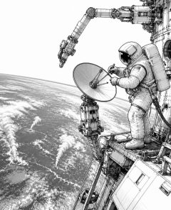 ai-sophie-adenot-iss-sgant-antenna
