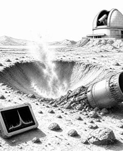ai-space-debris-moon-crater