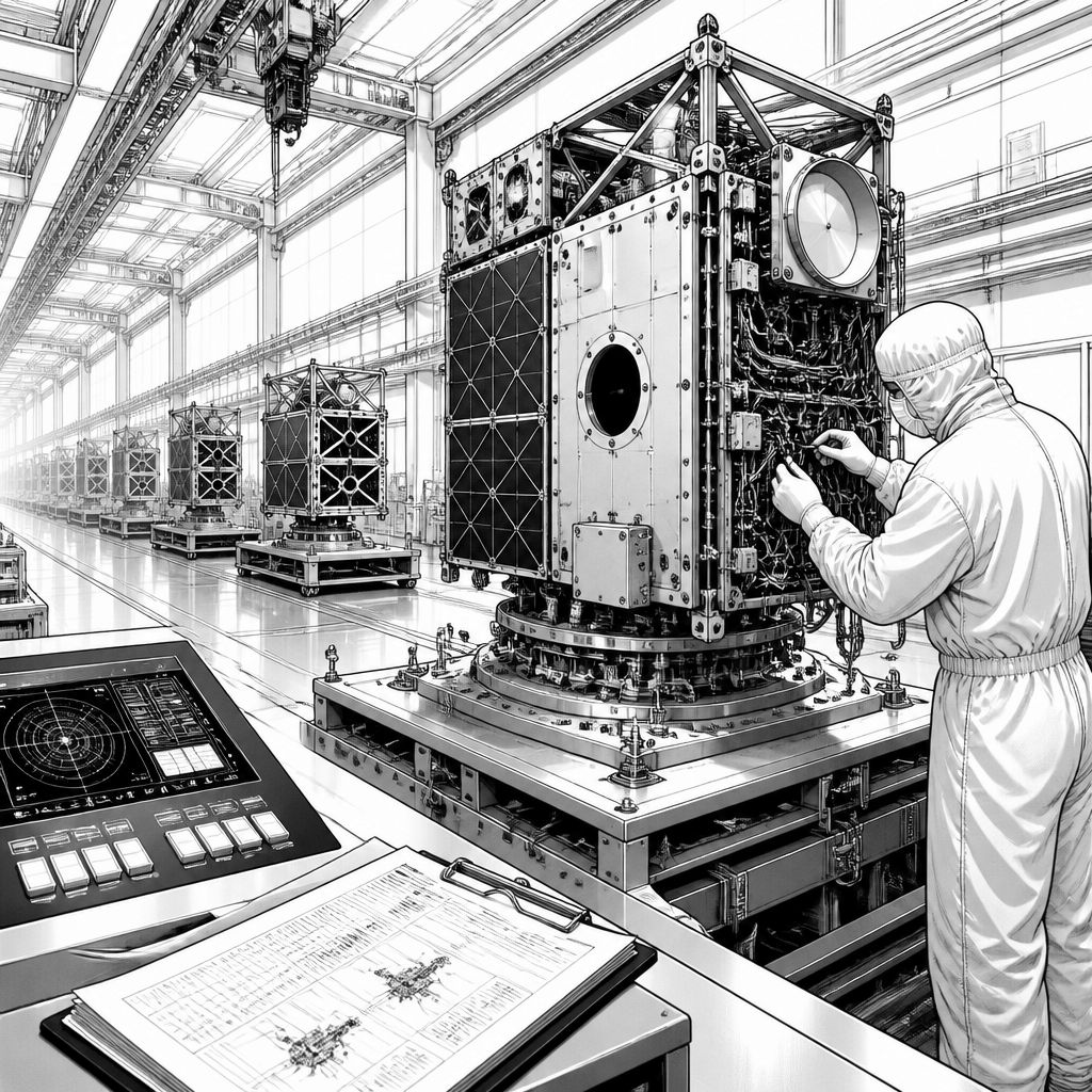 China rüstet für die Satelliten-Schlacht: Der Wettlauf startet in den Fabriken China rüstet für die Satelliten-Schlacht: Der Wettlauf startet in den Fabriken