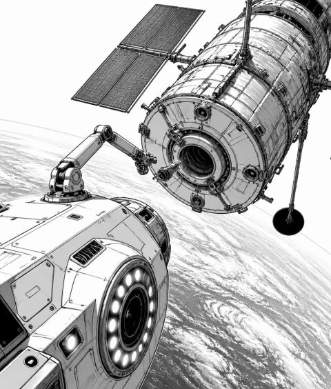 ai-space-robot-telescope-service