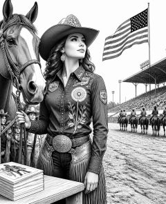 ai-spokane-rodeo-queen-montgomery-military-homage