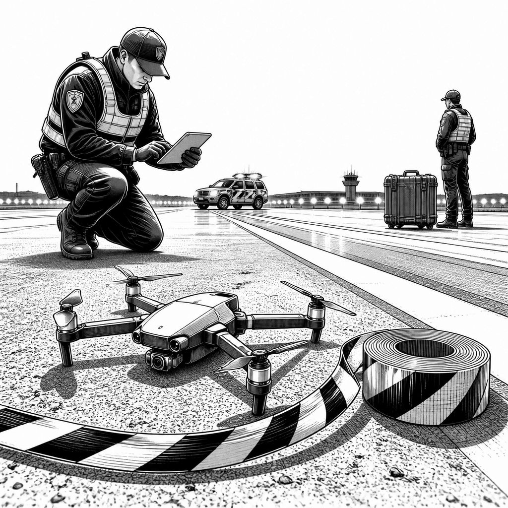 Sprengstoff-Drohne auf dem Flughafen Leipzig/Halle: Ermittlungen und Schutzlücken Sprengstoff-Drohne auf dem Flughafen Leipzig/Halle: Ermittlungen und Schutzlücken
