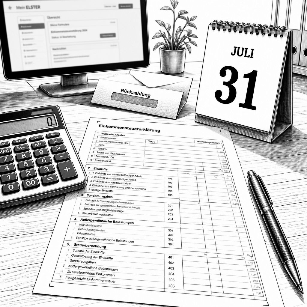 Steuererklärung 2025: 87 Prozent bekommen Geld zurück – im Schnitt 1.240 Euro Steuererklärung 2025: 87 Prozent bekommen Geld zurück – im Schnitt 1.240 Euro