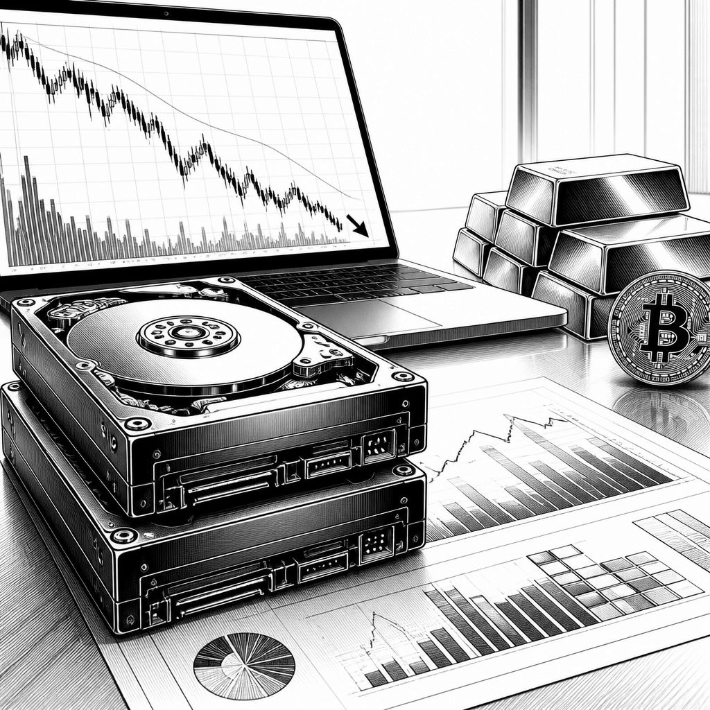 SanDisk und Western Digital rutschen um ~10% – was das für KI-Lager und Bitcoin bedeutet SanDisk und Western Digital rutschen um ~10% – was das für KI-Lager und Bitcoin bedeutet