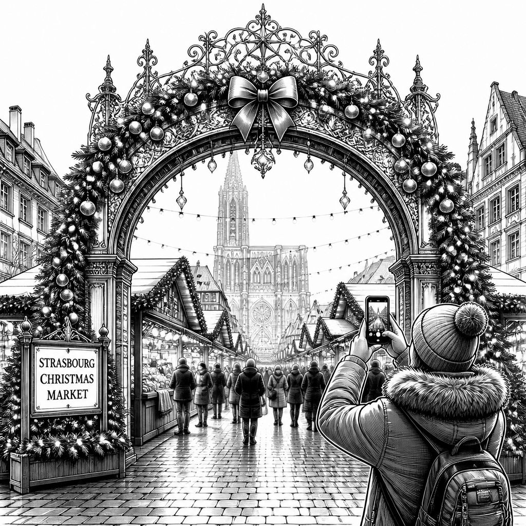 Straßburg modernisiert den Weihnachtsmarkt-Bogen für Instagram – Kritik an 140.000 Euro Straßburg modernisiert den Weihnachtsmarkt-Bogen für Instagram – Kritik an 140.000 Euro