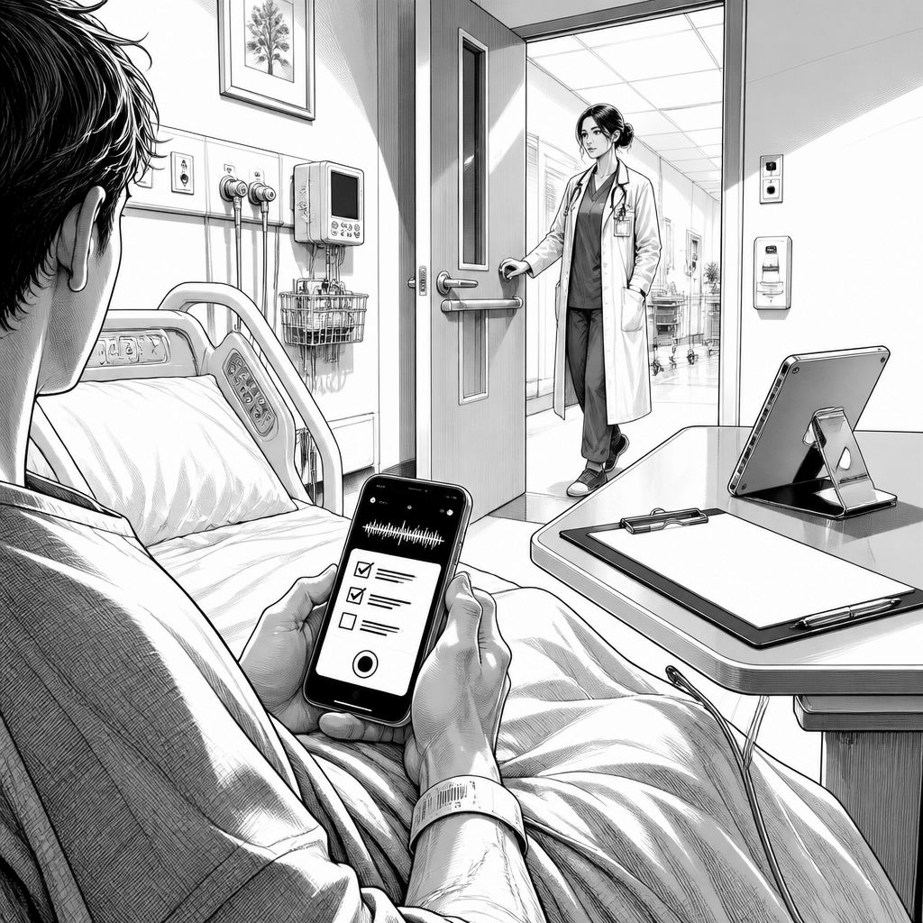 Suvi Health: Ambient-KI erfasst Patienten-Gespräche im Krankenhaus und macht Aufgaben daraus Suvi Health: Ambient-KI erfasst Patienten-Gespräche im Krankenhaus und macht Aufgaben daraus