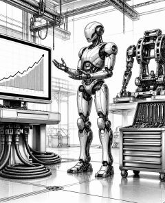 ai-tesla-optimus-vor-dem-markt
