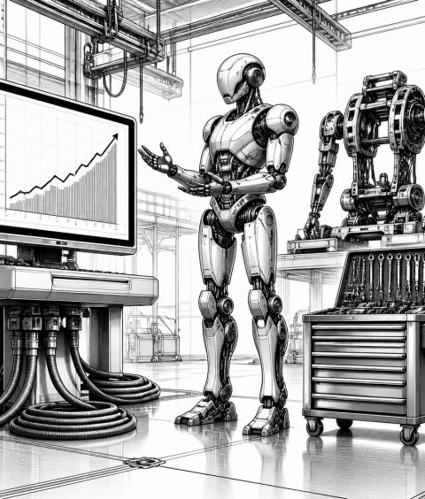 ai-tesla-optimus-vor-dem-markt