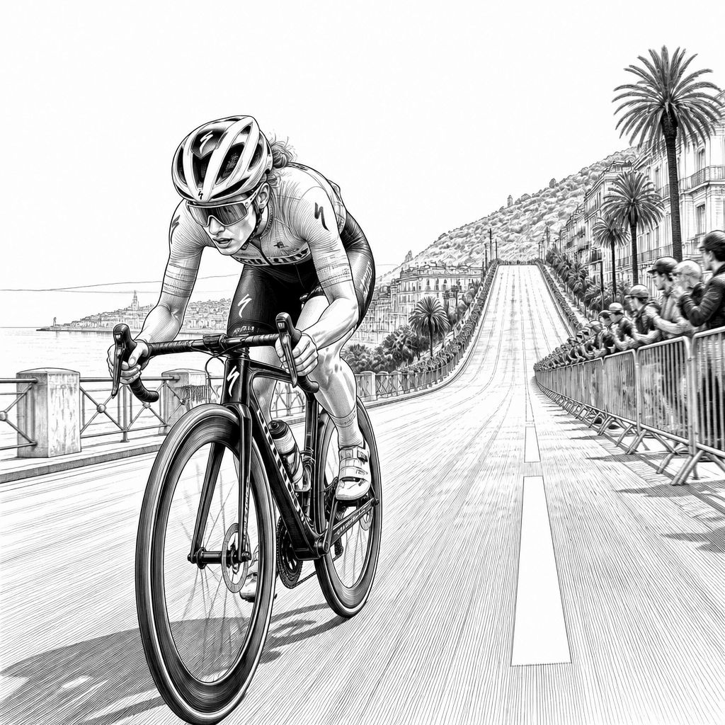 Tour de France der Frauen: Demi Vollering siegt nach Sekundenkrimi in Nizza Tour de France der Frauen: Demi Vollering siegt nach Sekundenkrimi in Nizza