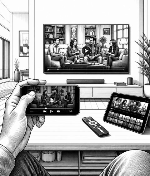 ai-tv-livestream-smartphone