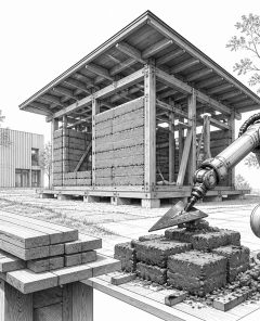 ai-umweltmagazin-unkraut-holz-lehm-recycling-pavillon