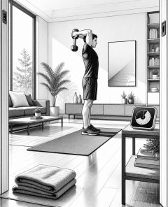 ai-upper-body-workout-household-dumbbells-posture