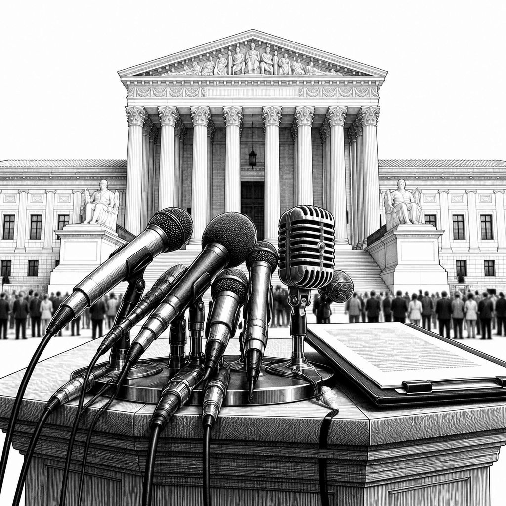 Trumps Kritik und sinkende Zustimmung schwächen das Vertrauen in den US Supreme Court Trumps Kritik und sinkende Zustimmung schwächen das Vertrauen in den US Supreme Court