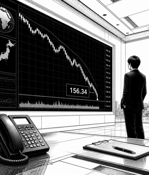 ai-usd-yen-intervention-trading-screen