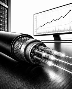 ai-verizon-communications-stock-focus-glowing-fiber