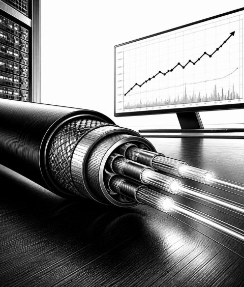 ai-verizon-communications-stock-focus-glowing-fiber