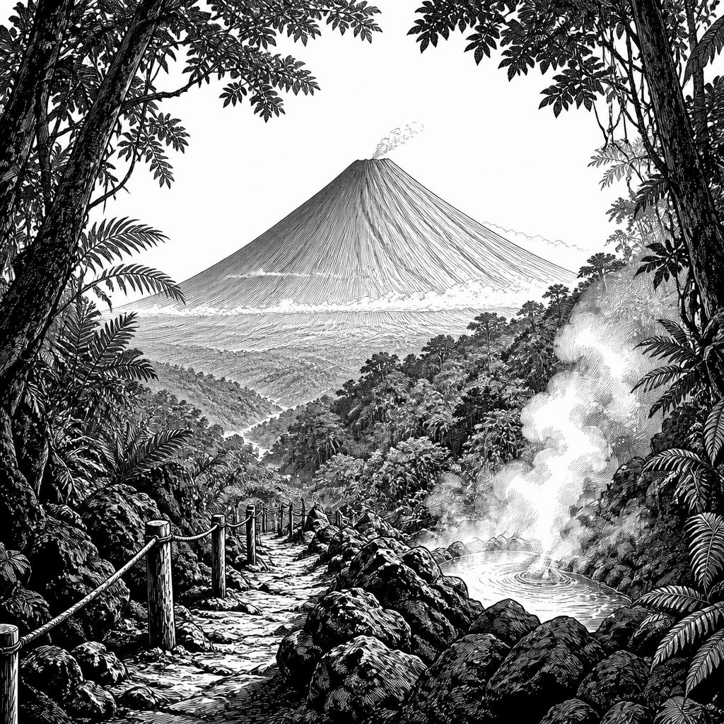 Volcán Arenal bei La Fortuna: Regenwald, Lavakegel und warum der Besuch sich lohnt Volcán Arenal bei La Fortuna: Regenwald, Lavakegel und warum der Besuch sich lohnt