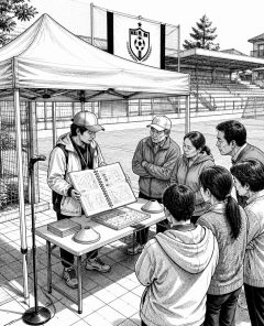 ai-volunteer-ministers-yellow-tent-podgorica