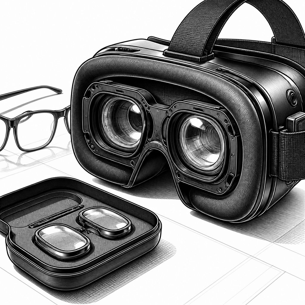 Prescription Lens Adapter für Meta Quest 3: mehr Komfort, weniger Risiko für Kratzer Prescription Lens Adapter für Meta Quest 3: mehr Komfort, weniger Risiko für Kratzer