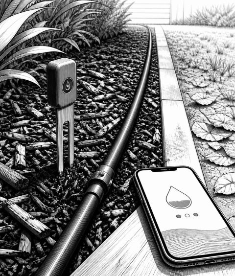 ai-wassersparen-garten-mulchen-sensorik