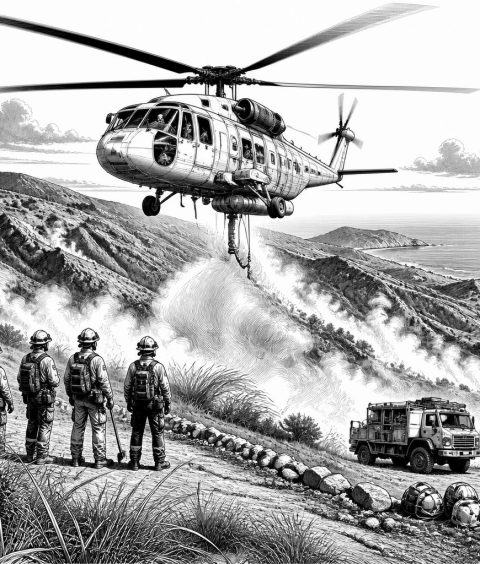 ai-wildfire-creta-firefighters-wind