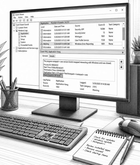 ai-windows-event-viewer-shutdown-delay