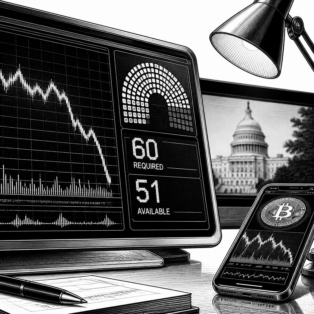 XRP unter Druck: 51 Stimmen für CLARITY Act, Senatsentscheidung ungewiss XRP unter Druck: 51 Stimmen für CLARITY Act, Senatsentscheidung ungewiss