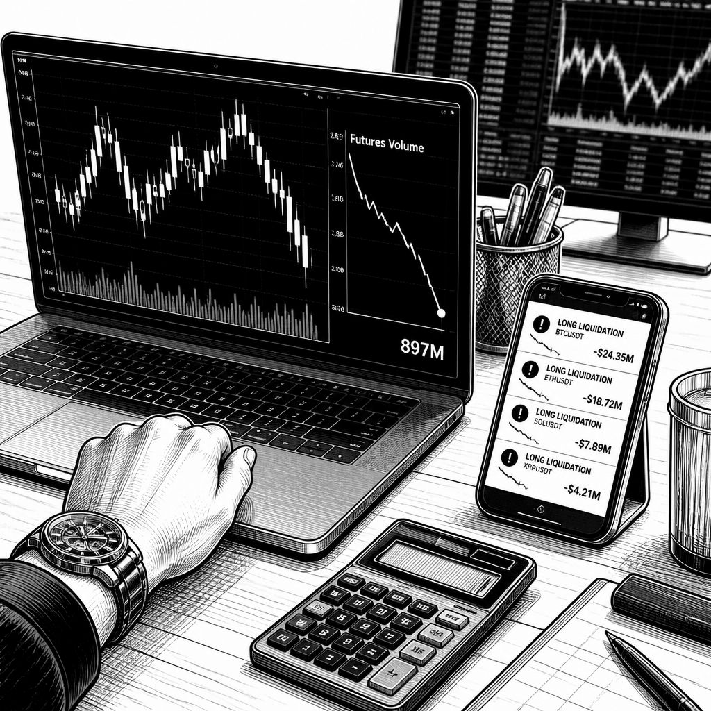 XRP-Futures: Volumen sinkt um 21,5 %, Binance bündelt weiter den Handel XRP-Futures: Volumen sinkt um 21,5 %, Binance bündelt weiter den Handel