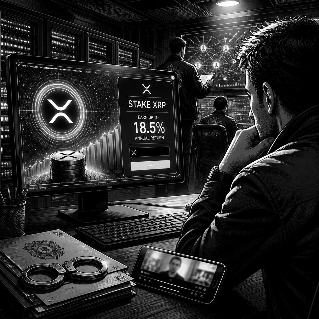 Südkoreanische Polizei stoppt gefälschten XRP-Staking-Betrug mit 8,55 Mio. USD Schaden Südkoreanische Polizei stoppt gefälschten XRP-Staking-Betrug mit 8,55 Mio. USD Schaden