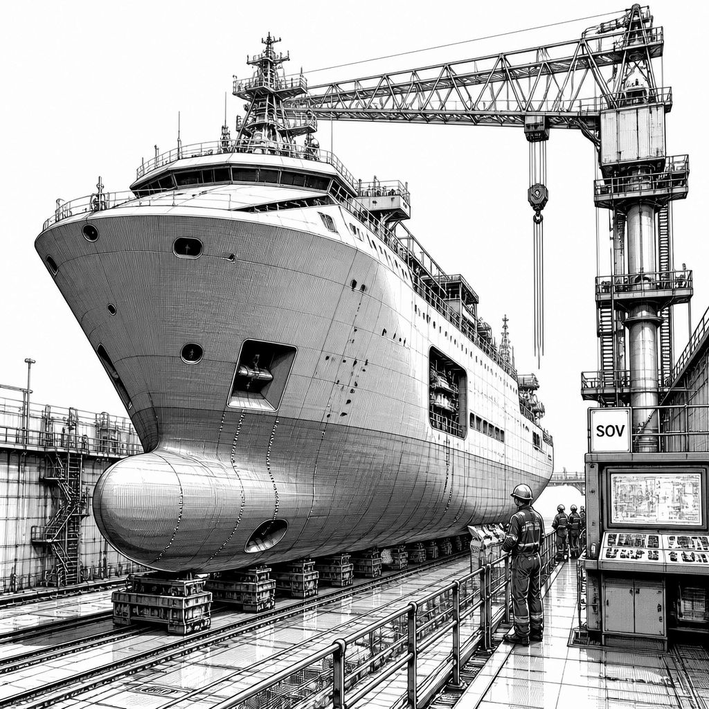 ZPMC legt Kiel für zweites Service-Operationsschiff für Offshore-Windprojekt Nordlicht ZPMC legt Kiel für zweites Service-Operationsschiff für Offshore-Windprojekt Nordlicht