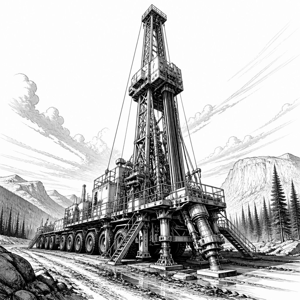 Akita Drilling: 9.605-Meter-Rekord und neue Triple-Bohranlagen in Kanada Akita Drilling: 9.605-Meter-Rekord und neue Triple-Bohranlagen in Kanada