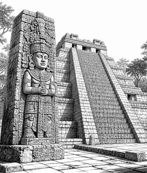 capon-in-honduras-steinskulpturen-hieroglyphen