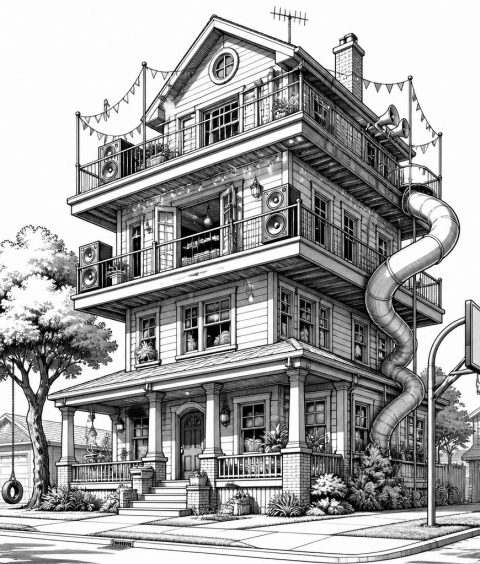 die-loud-haus-triple-decker-party-livestream