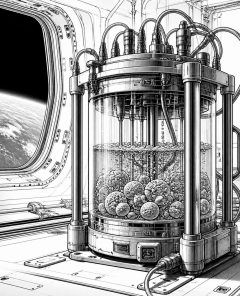 esa-test-bioreaktor-gehefe-weltraum-food