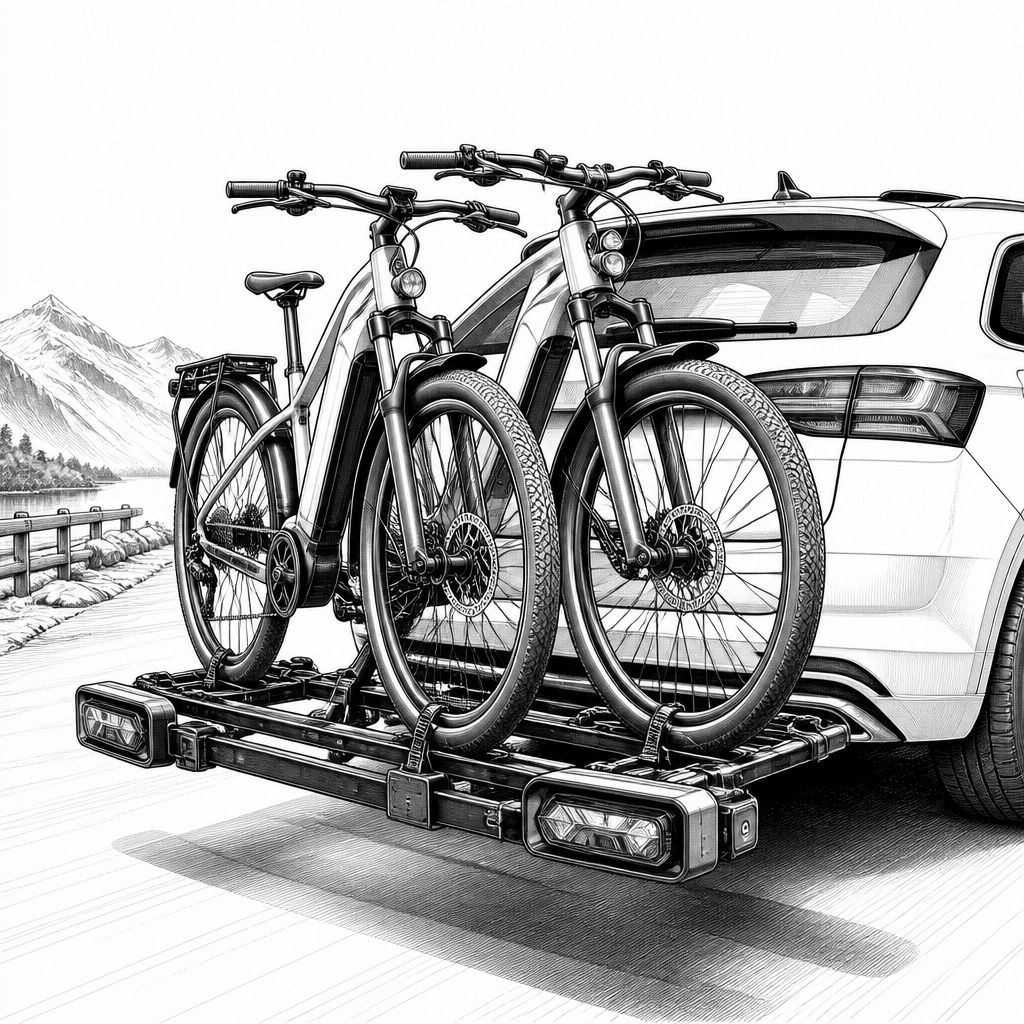 Fahrradträger für zwei E-Bikes unter 200 Euro: EUFAB Poker-F im Preissturz Fahrradträger für zwei E-Bikes unter 200 Euro: EUFAB Poker-F im Preissturz