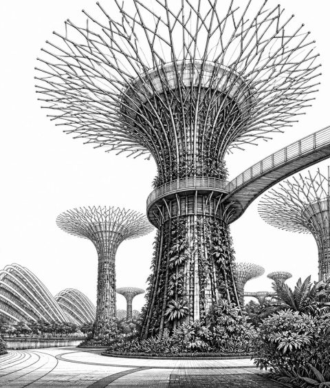 gardens-by-the-bay-gewaechshaeuser-supertrees-singapur