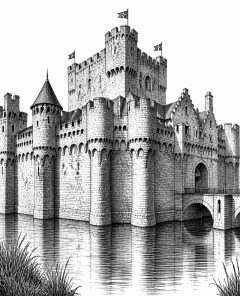 gravensteen-gent-wasserburg-bergfried-museum