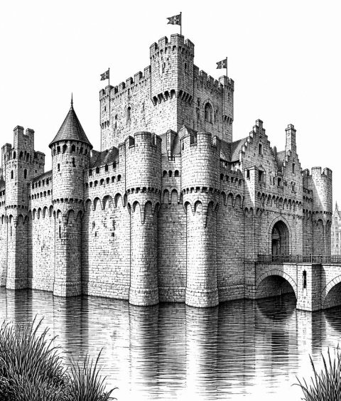 gravensteen-gent-wasserburg-bergfried-museum