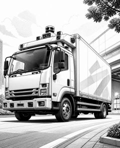 isuzu-aktie-stabil-gatik-autonomer-lieferverkehr