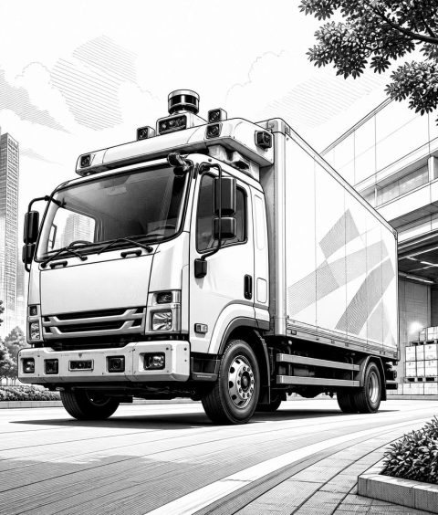 isuzu-aktie-stabil-gatik-autonomer-lieferverkehr