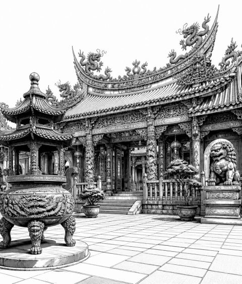 longshan-si-in-taipeh-tempelhof-1738-wanhua