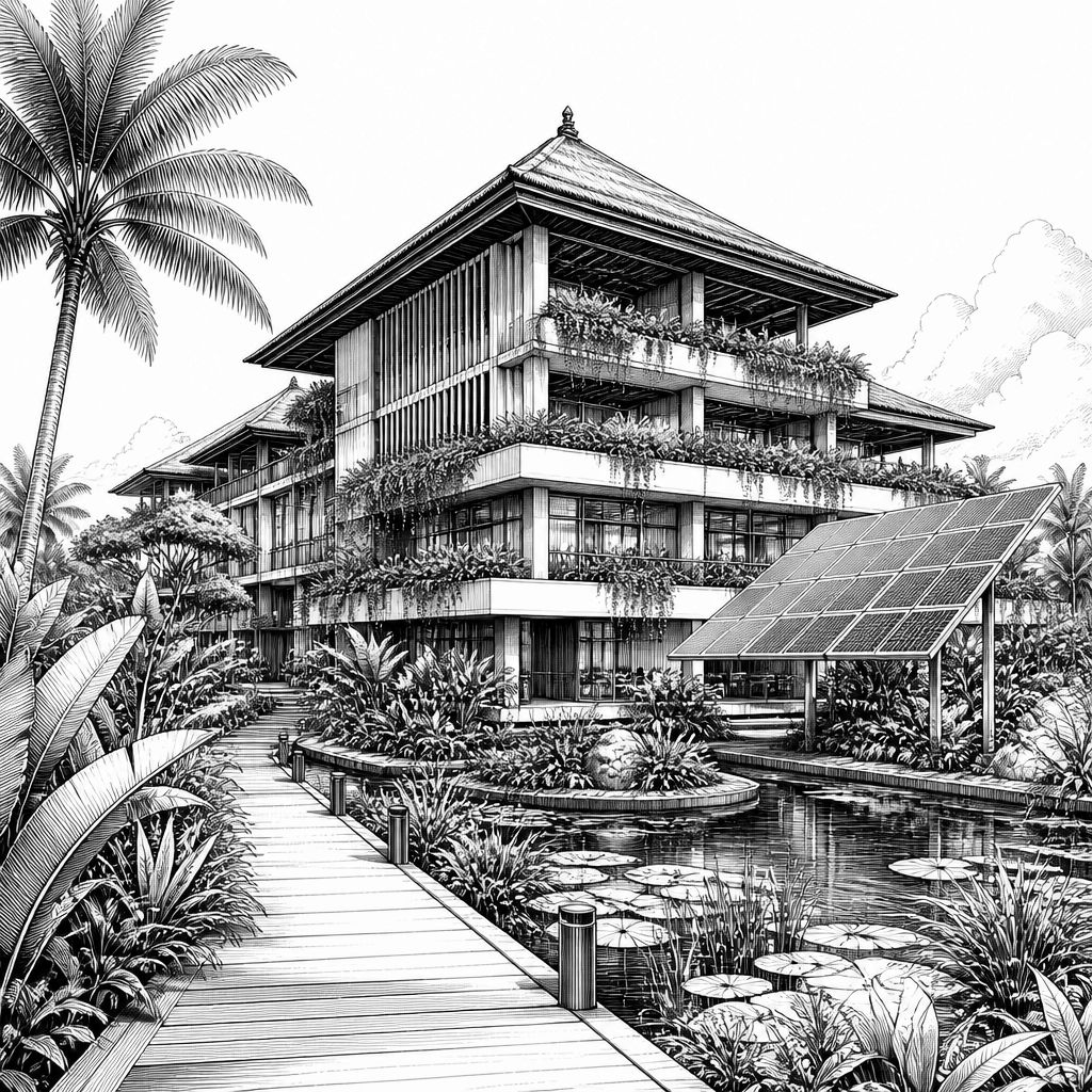 Manguning Hotels nimmt am Eco Climate Badge teil und stärkt ESG-Nachhaltigkeit auf Bali Manguning Hotels nimmt am Eco Climate Badge teil und stärkt ESG-Nachhaltigkeit auf Bali