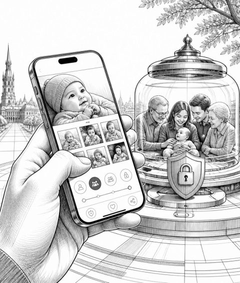 minimomente-foto-app-kontrolliertes-familienteilen