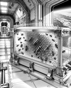nasa-1984-bienen-waben-ohne-schwerkraft