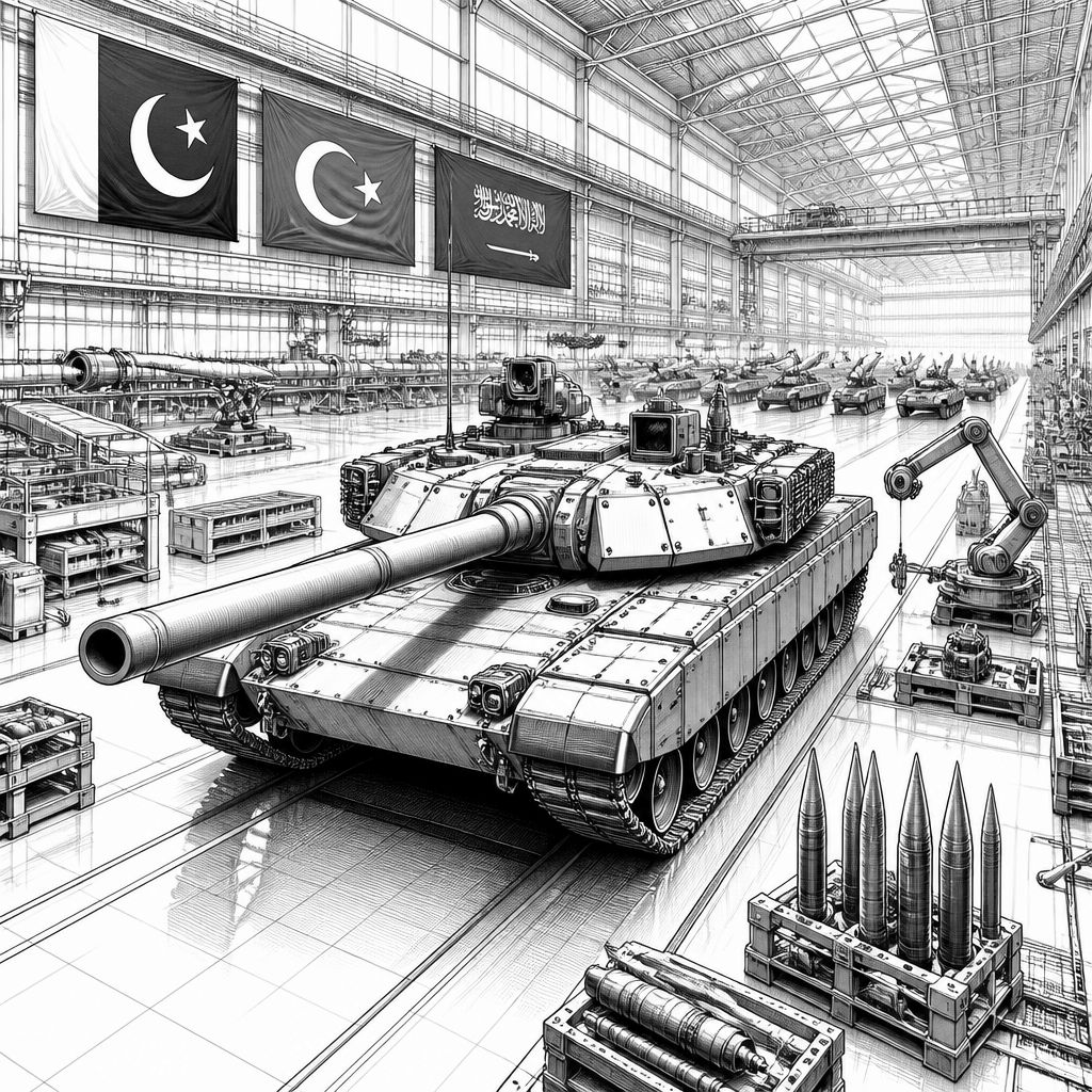 Pakistan, Türkei und Saudi-Arabien schließen Verteidigungspakt zur Waffenproduktion Pakistan, Türkei und Saudi-Arabien schließen Verteidigungspakt zur Waffenproduktion
