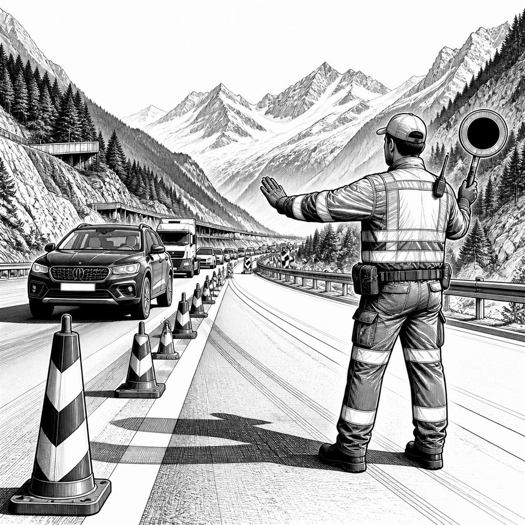 Proteste am Fernpass: Verkehrsfluss trotz Sperrung – mit Verkehrssteuerung im Fokus Proteste am Fernpass: Verkehrsfluss trotz Sperrung – mit Verkehrssteuerung im Fokus