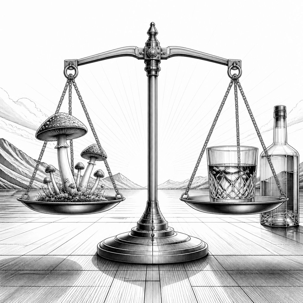 Psilocybin und Alkohol: Studie verknüpft seltene Anwendung mit weniger Depressionssymptomen Psilocybin und Alkohol: Studie verknüpft seltene Anwendung mit weniger Depressionssymptomen